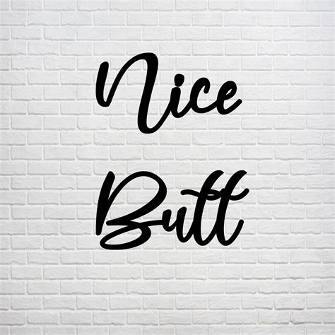 butt words